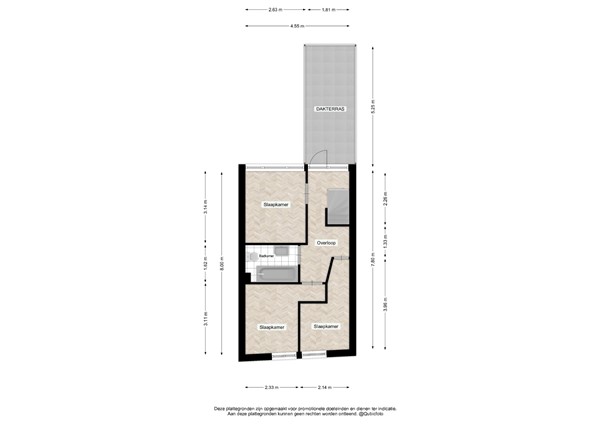 Floorplan - Molenbelt 45, 7413 XE Deventer